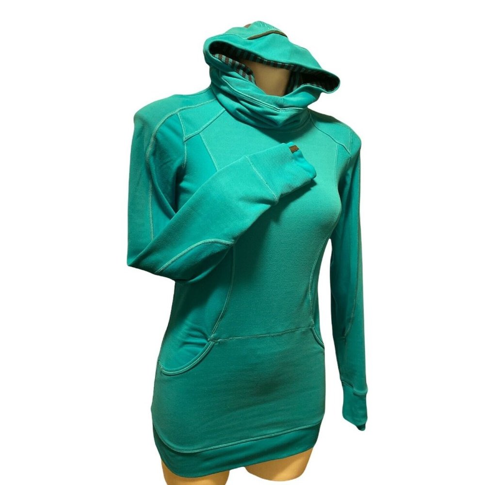 Lululemon Top Lululemon Hoodie Thumbs Ponytail Opening Size 4